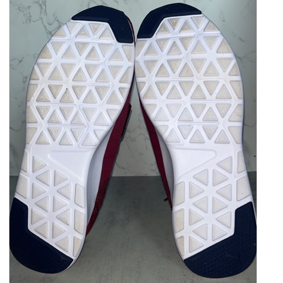 MENS Maroon Puma Casual Sneakers - Picture 6 of 10